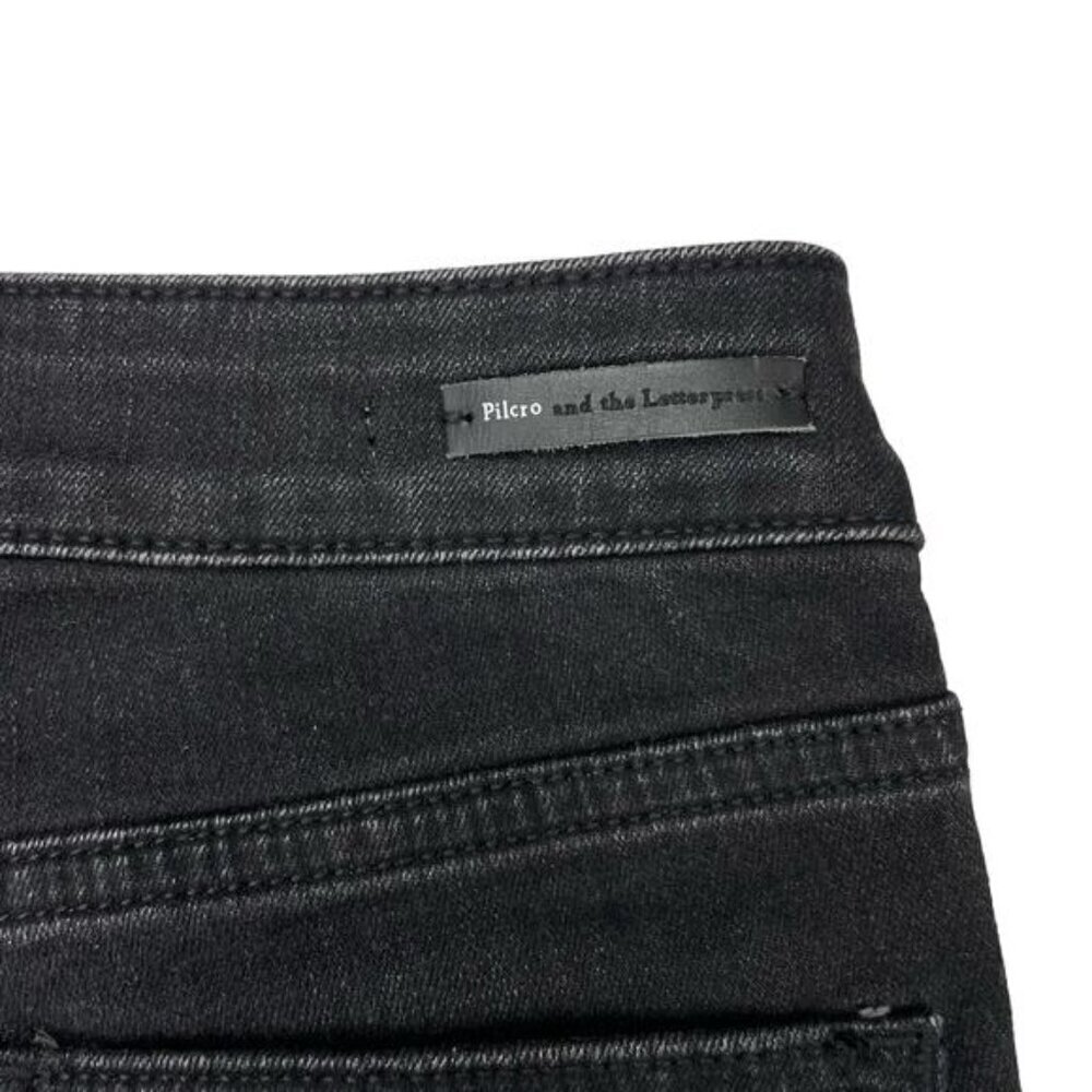 Anthropologie Pilcro And The Letterpress High-Rise Ankle Denim Legging Size 25 - Picture 7 of 8